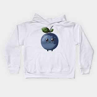 Cute Blueberry Kids Hoodie